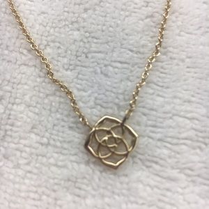 Kendra Scott Decklyn Filigree Necklace - Gold